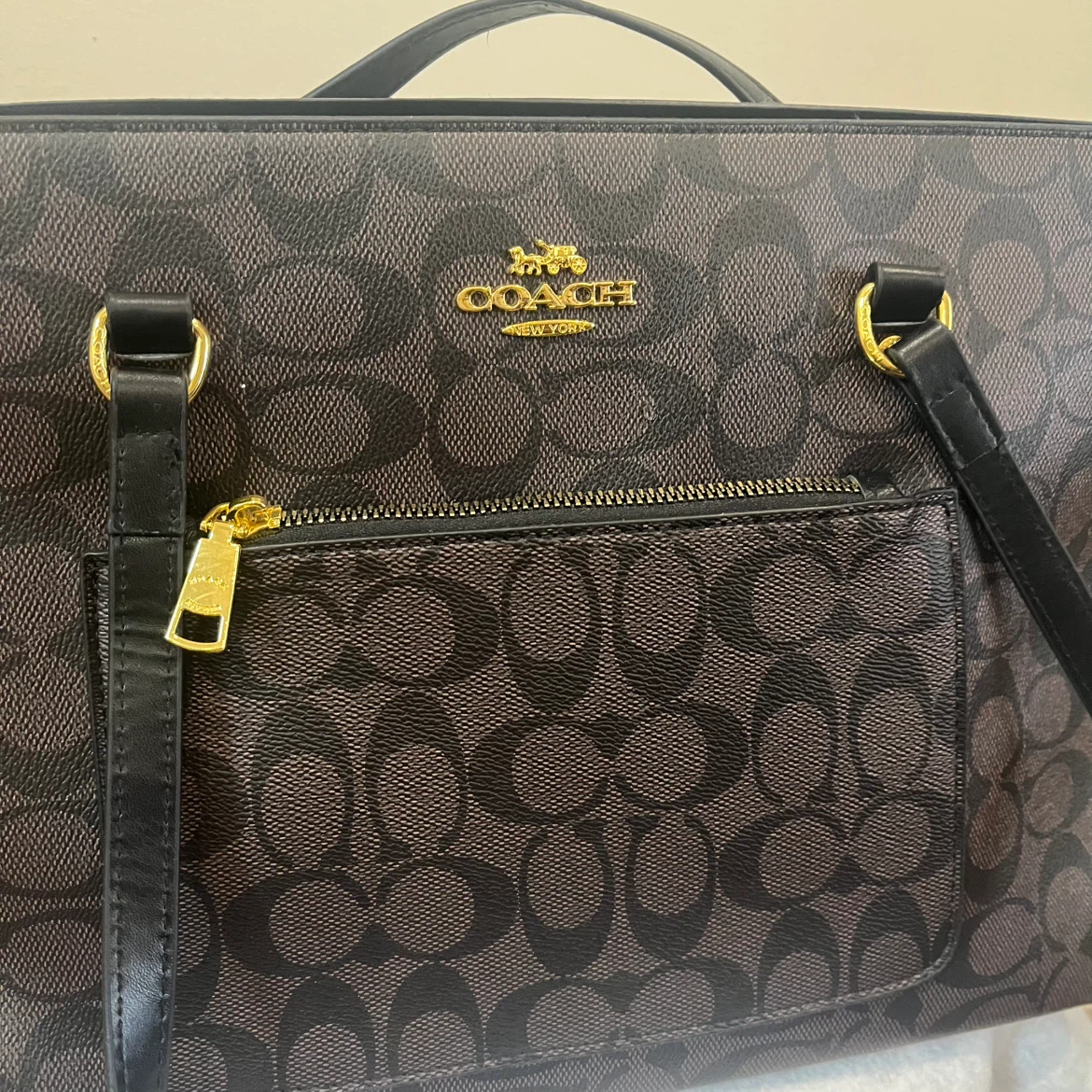 New Large brown Tote Bag