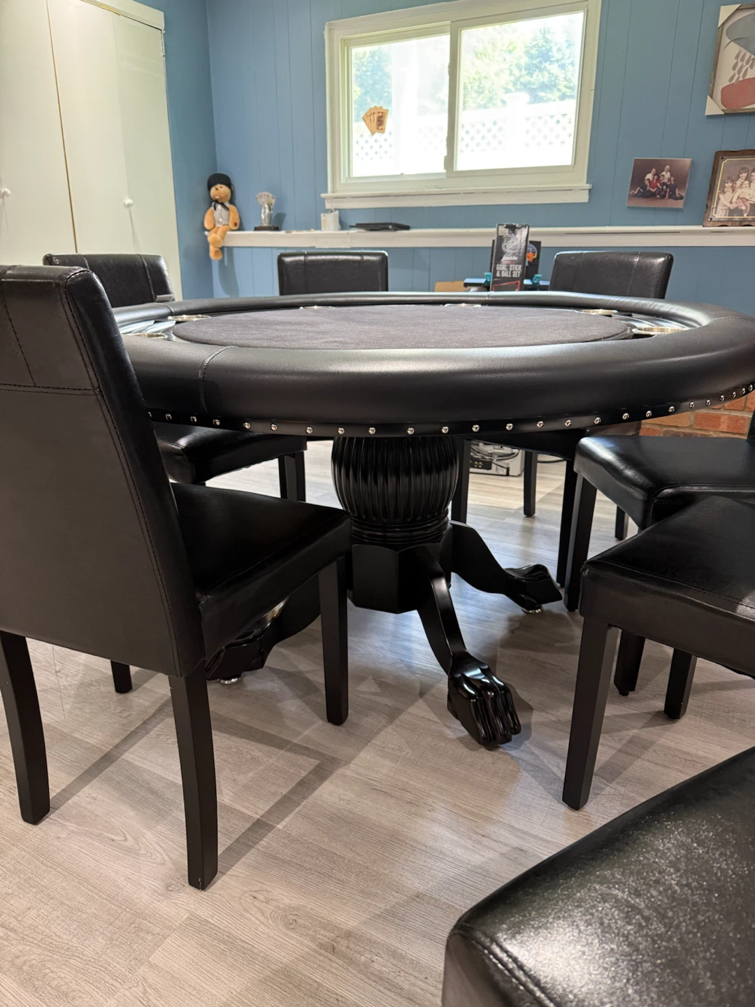 Round Poker Table with 8 Chairs - photo 3