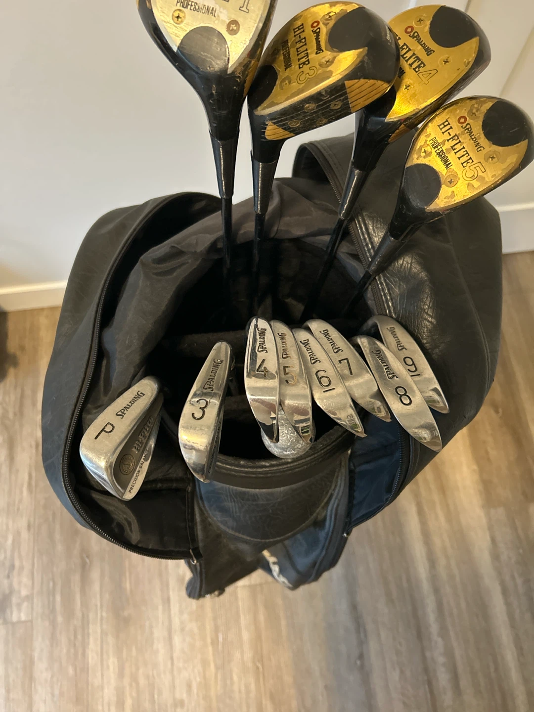 Spalding Hi-Flite Professional Golf Club Set with Titleist Bag - photo 3