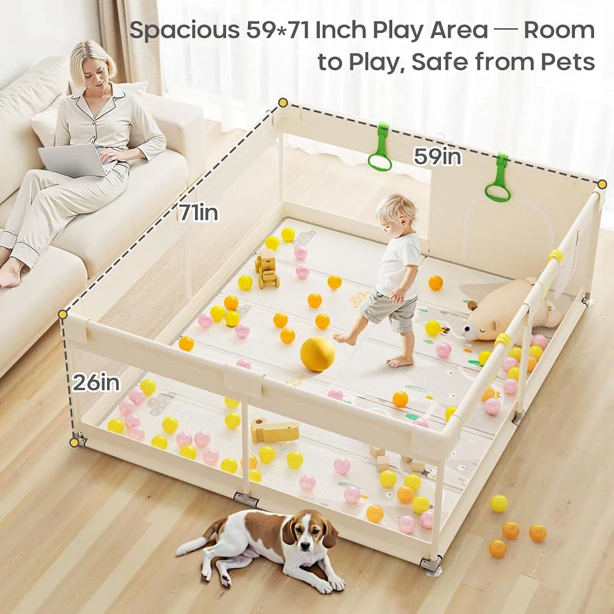 Large Baby Playpen with Balls and Accessories - photo 4