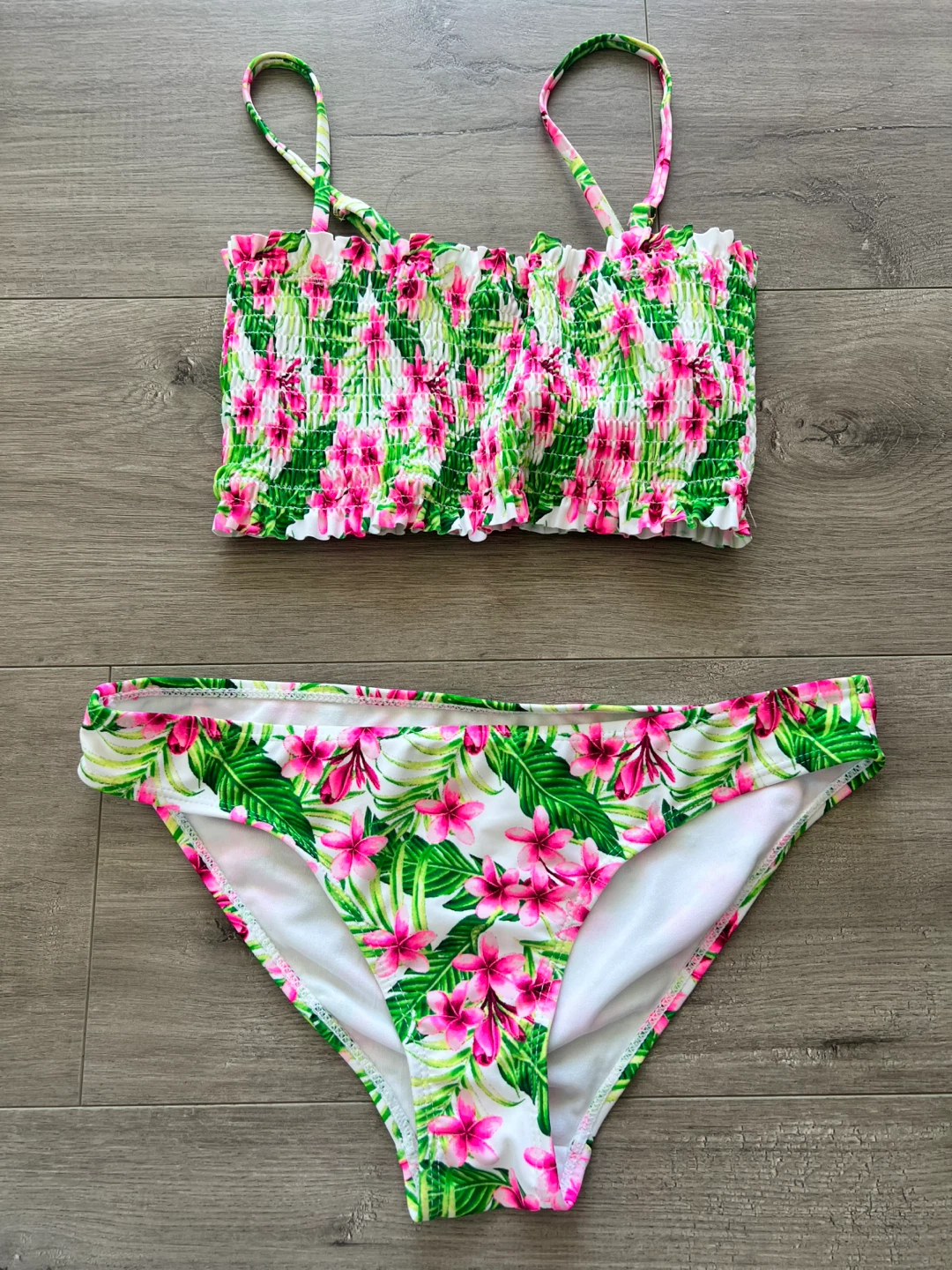 Cabana del Sol Floral Bikini, Medium