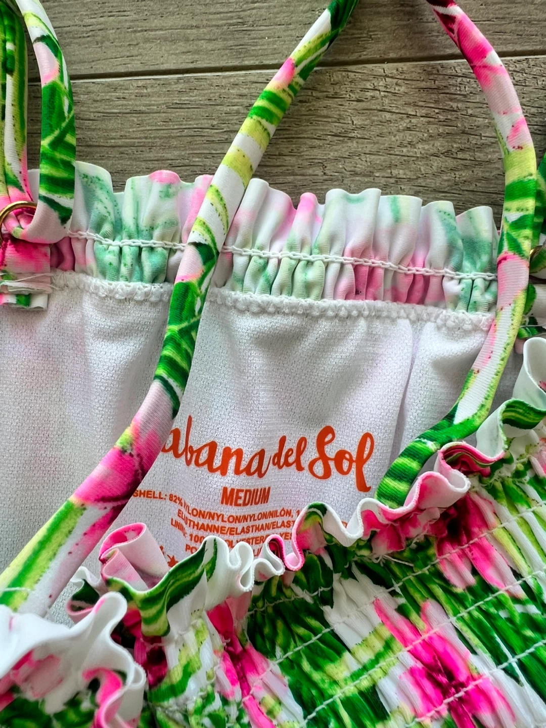Cabana del Sol Floral Bikini, Medium - photo 4
