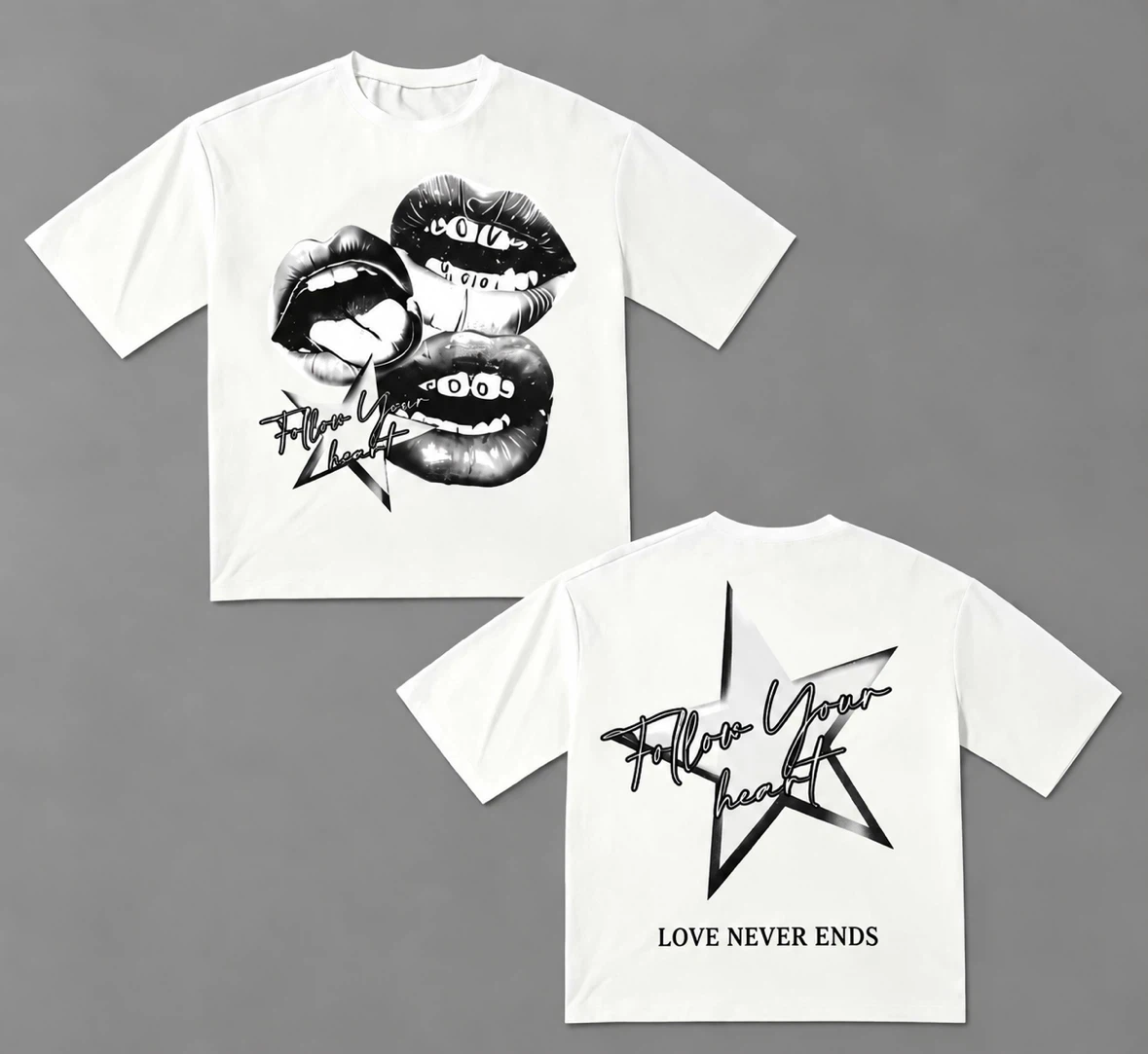 Graphic White T-Shirt