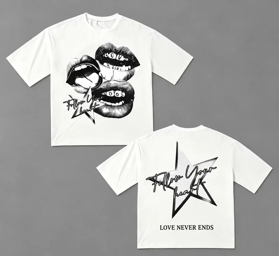 Graphic White T-Shirt
