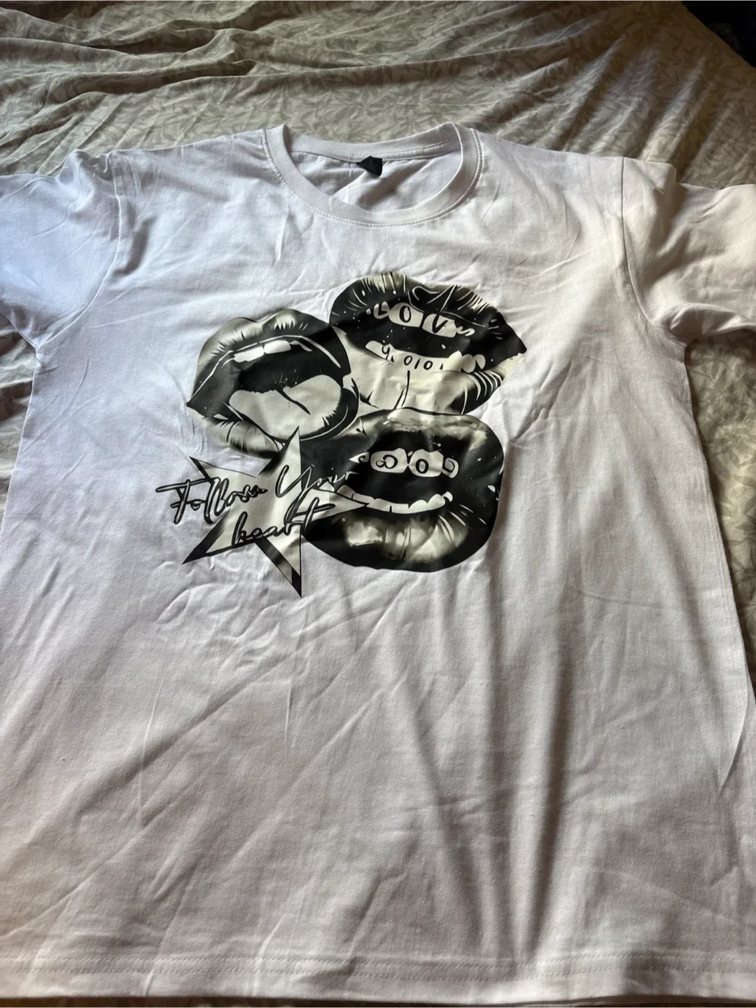 Graphic White T-Shirt - photo 2