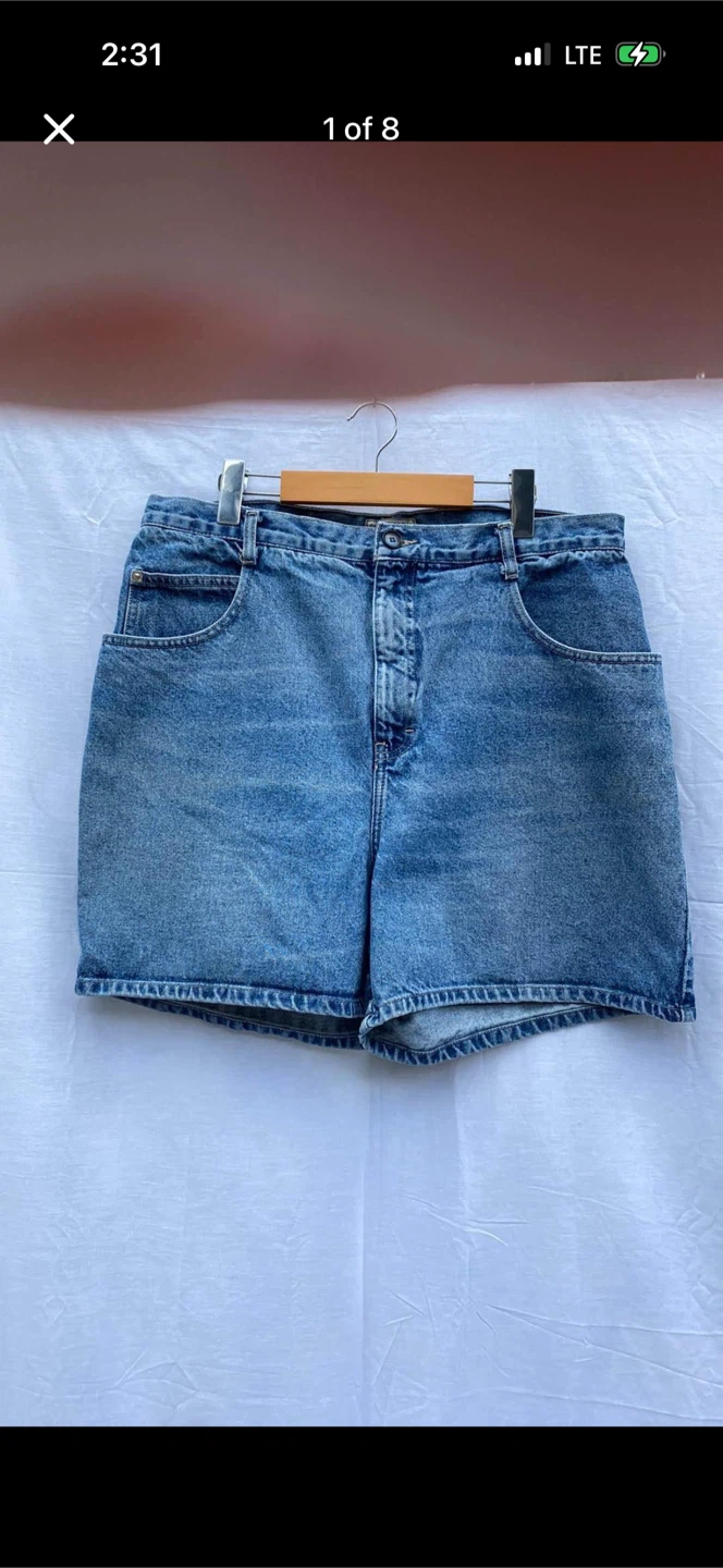 Vintage Crossroads Woman Mom Jean Shorts