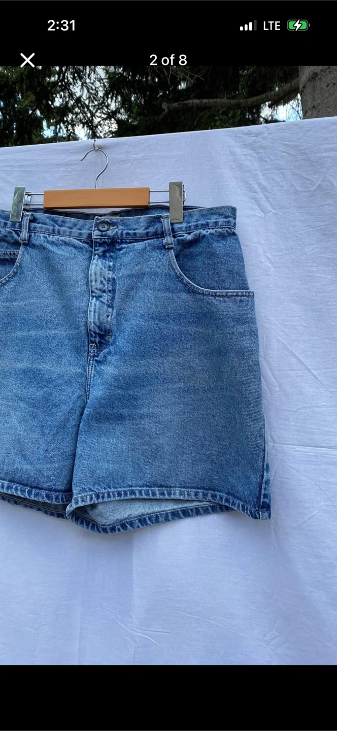 Vintage Crossroads Woman Mom Jean Shorts - photo 2