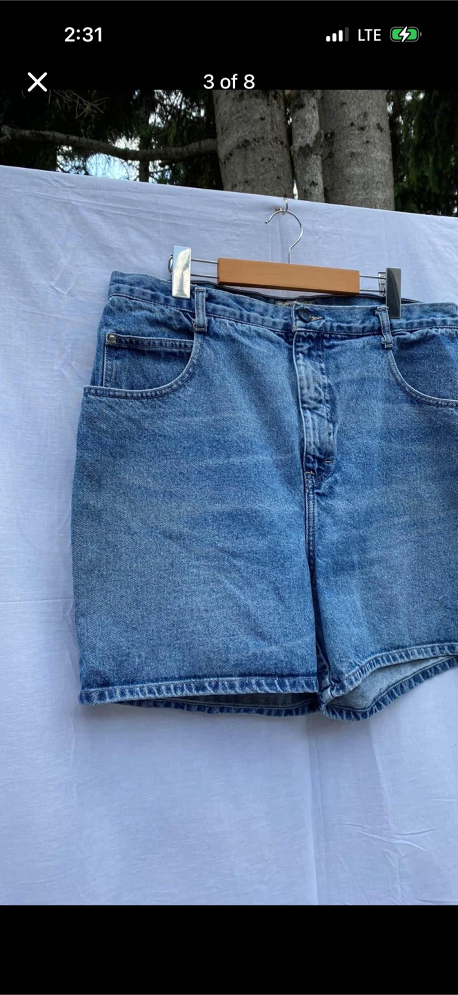 Vintage Crossroads Woman Mom Jean Shorts - photo 3