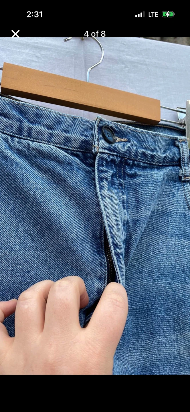 Vintage Crossroads Woman Mom Jean Shorts - photo 4