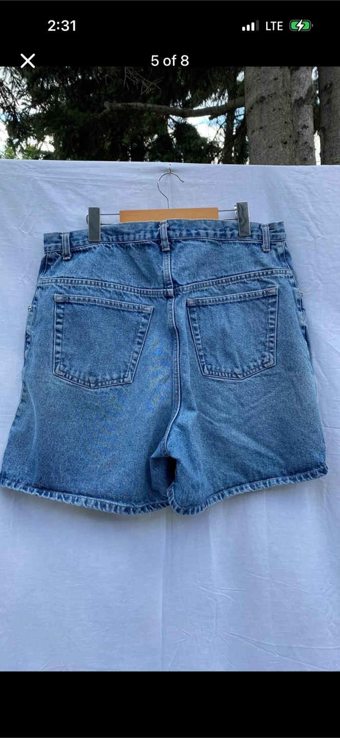 Vintage Crossroads Woman Mom Jean Shorts - photo 5