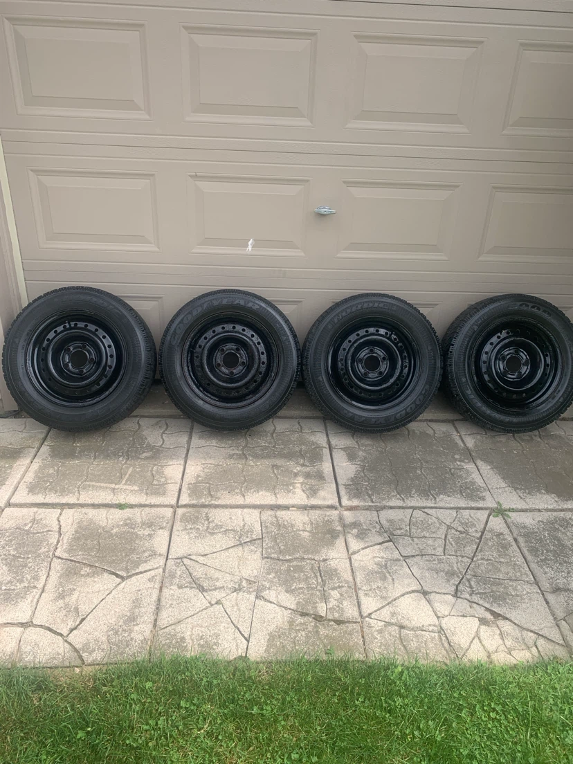 Winter Tires on Rims