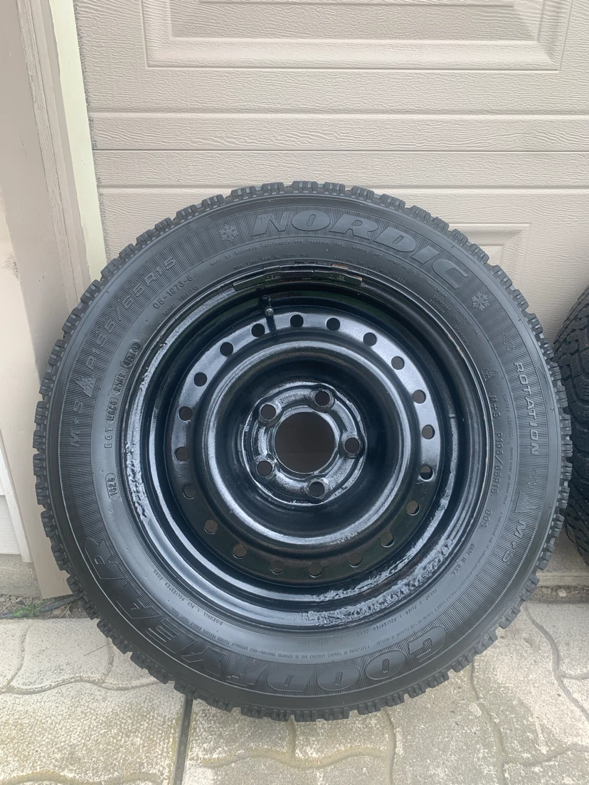Winter Tires on Rims - photo 2