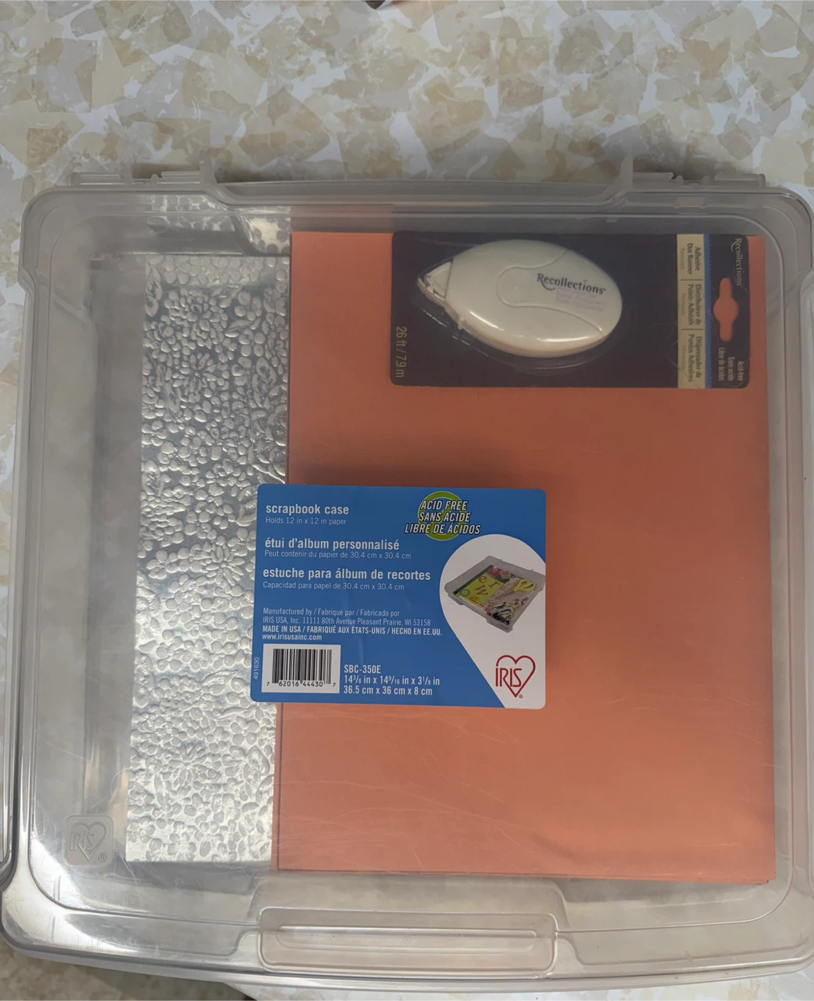 12x12 Scrapbook Craft Starter Kit & Storage Case - photo 4