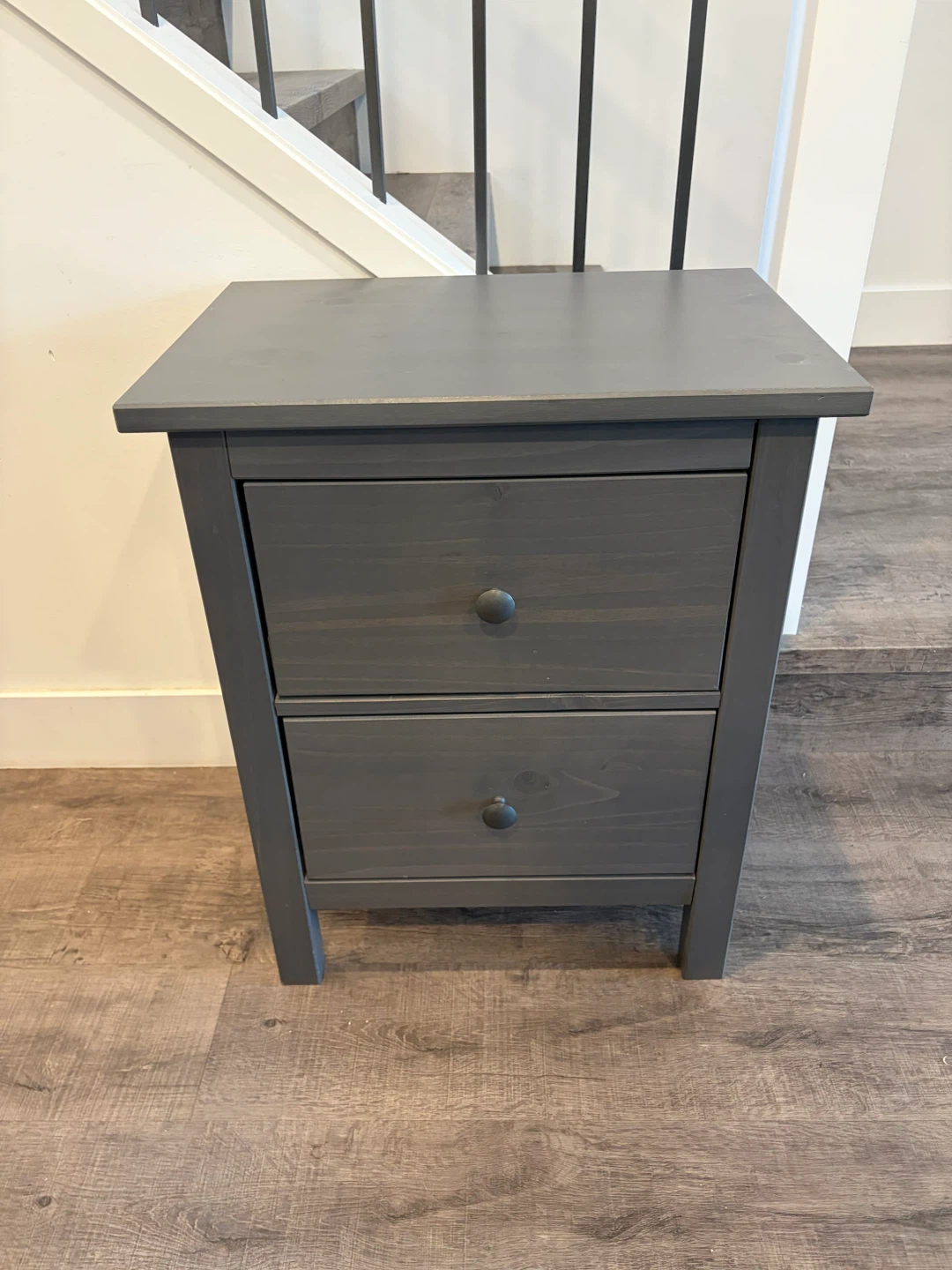 IKEA HEMNES nightstand in grey colour