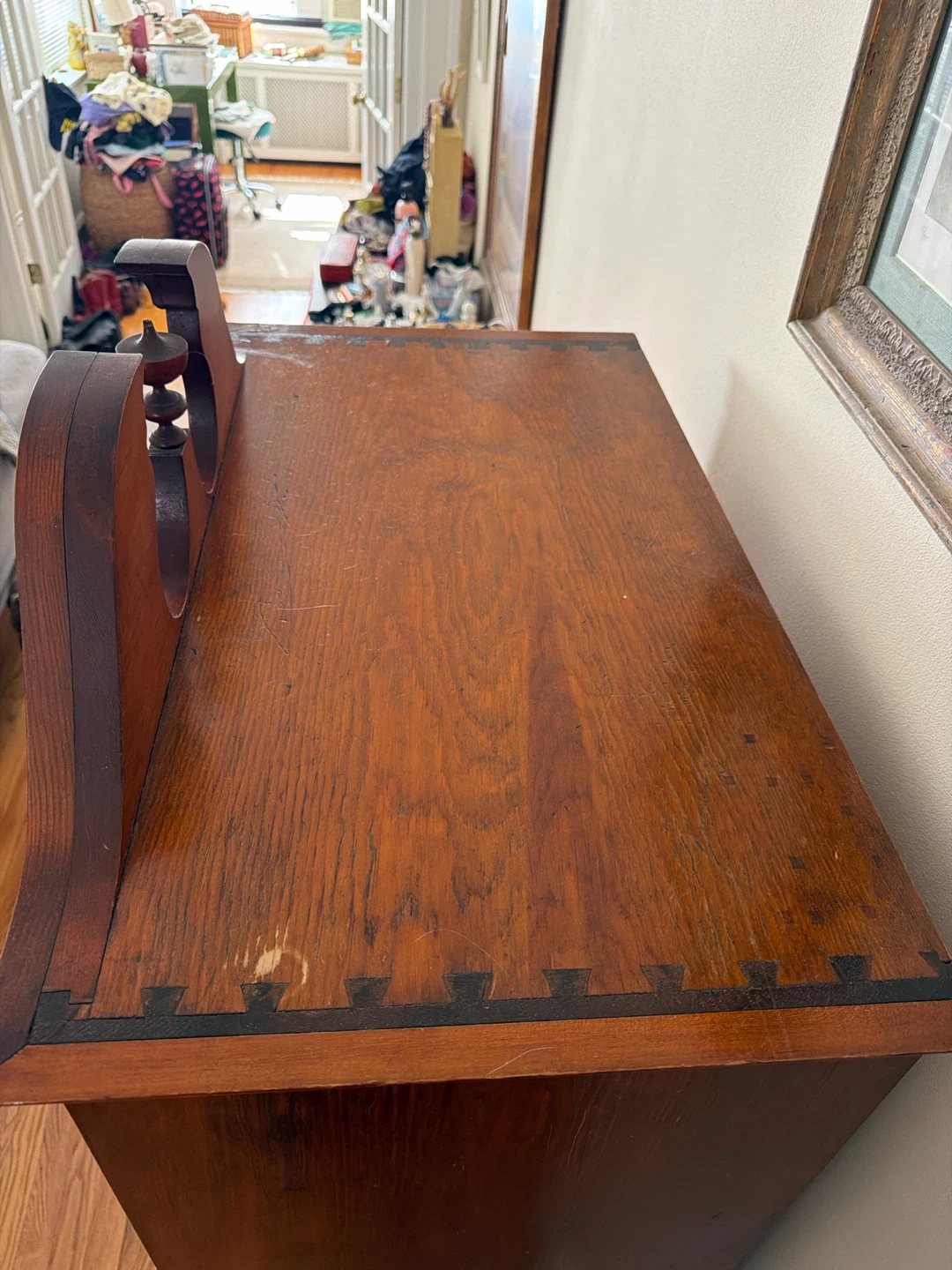 Antique Chippendale Style Chest on Chest Highboy Dresser - photo 4