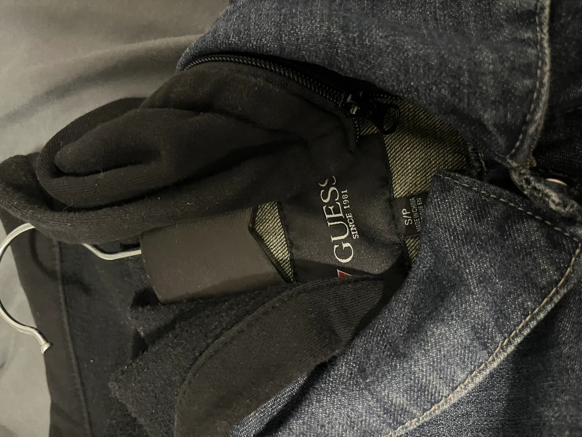 Guess Denim Jacket with Hoodie - photo 3