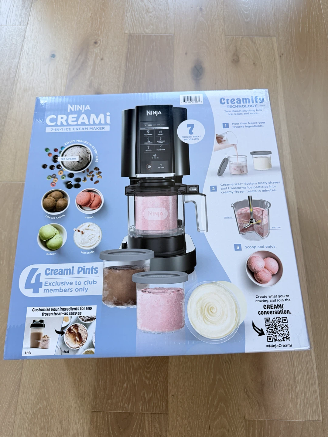 Ninja CREAMi 7-in-1 Ice Cream Maker
