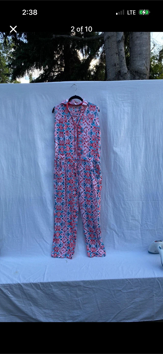 Biba Polka Dot Sleeveless Pyjama Romper