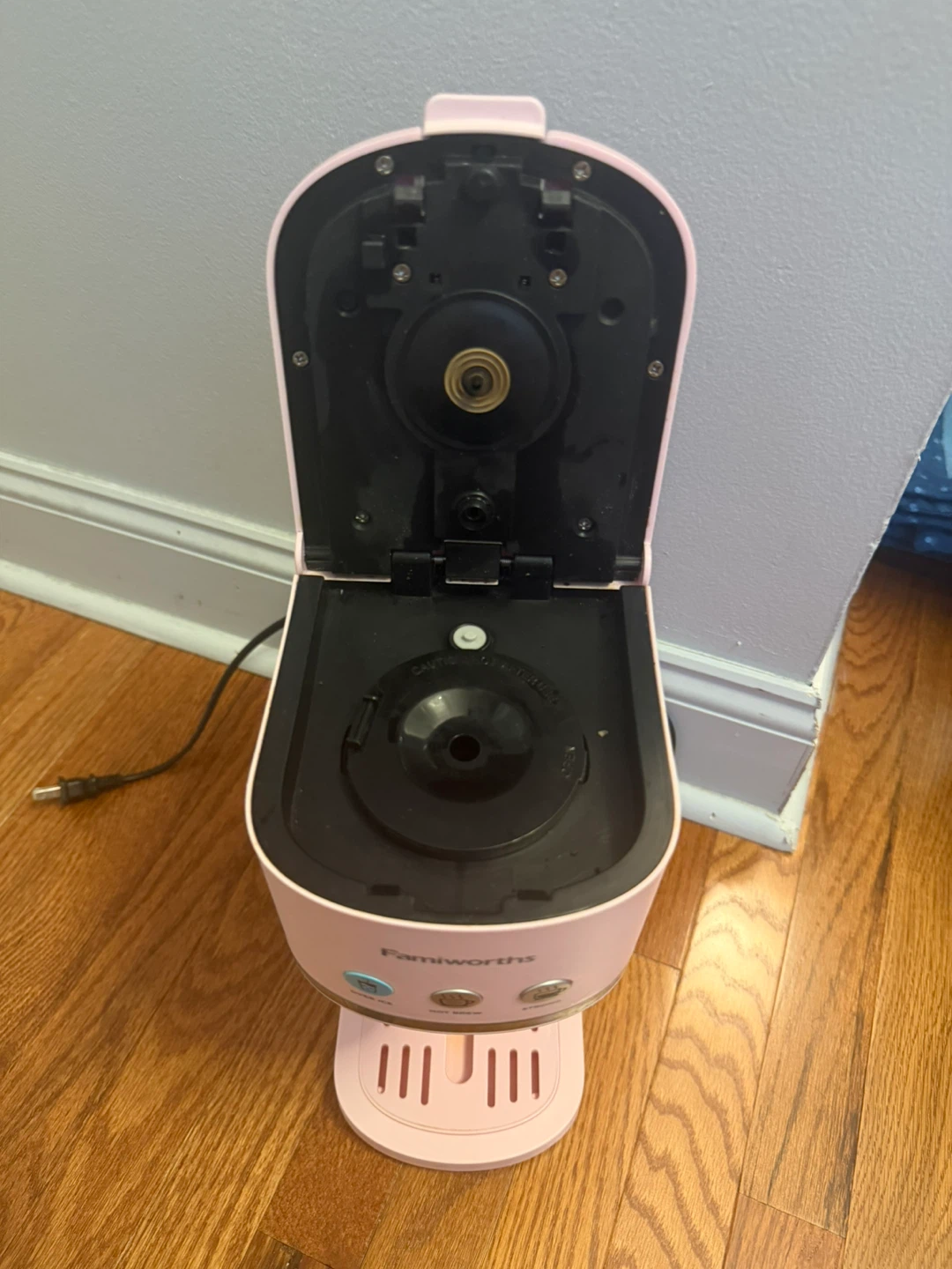 Famiworths Pink Single Serve Coffee Maker - photo 2