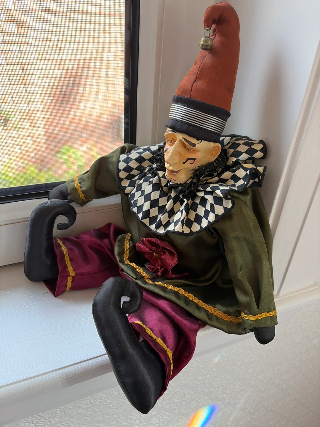 Vintage Musical Clown Figurine - photo 2