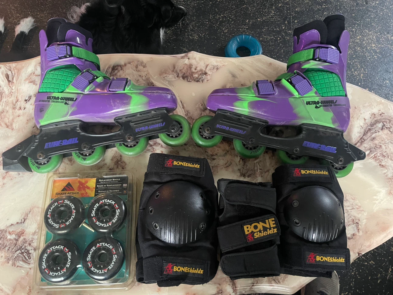 Vintage 1990’s Ultra-Wheels Inline Skates and Gear