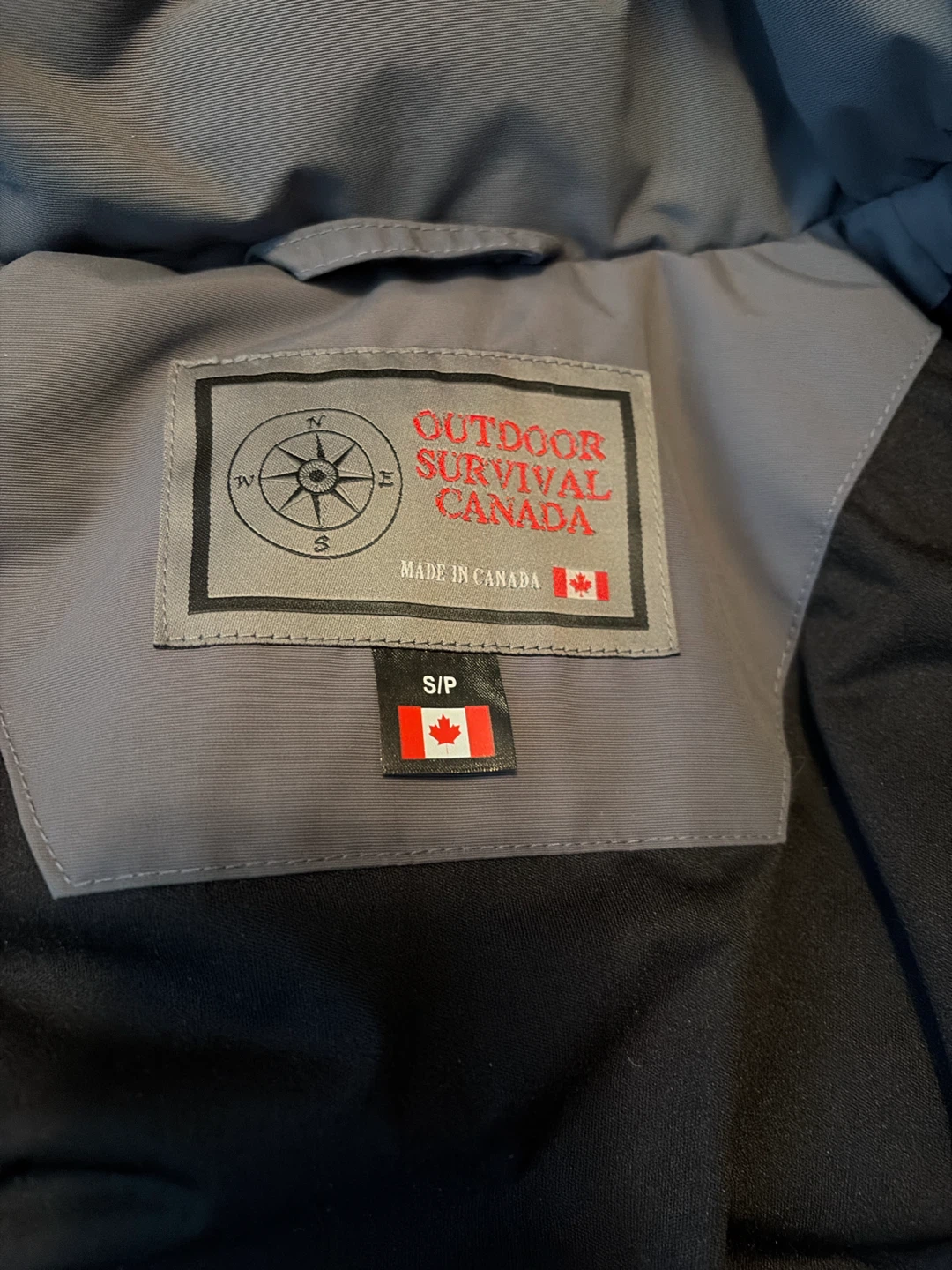 Outdoor Survival Canada Grey Bomber Jacket - photo 3