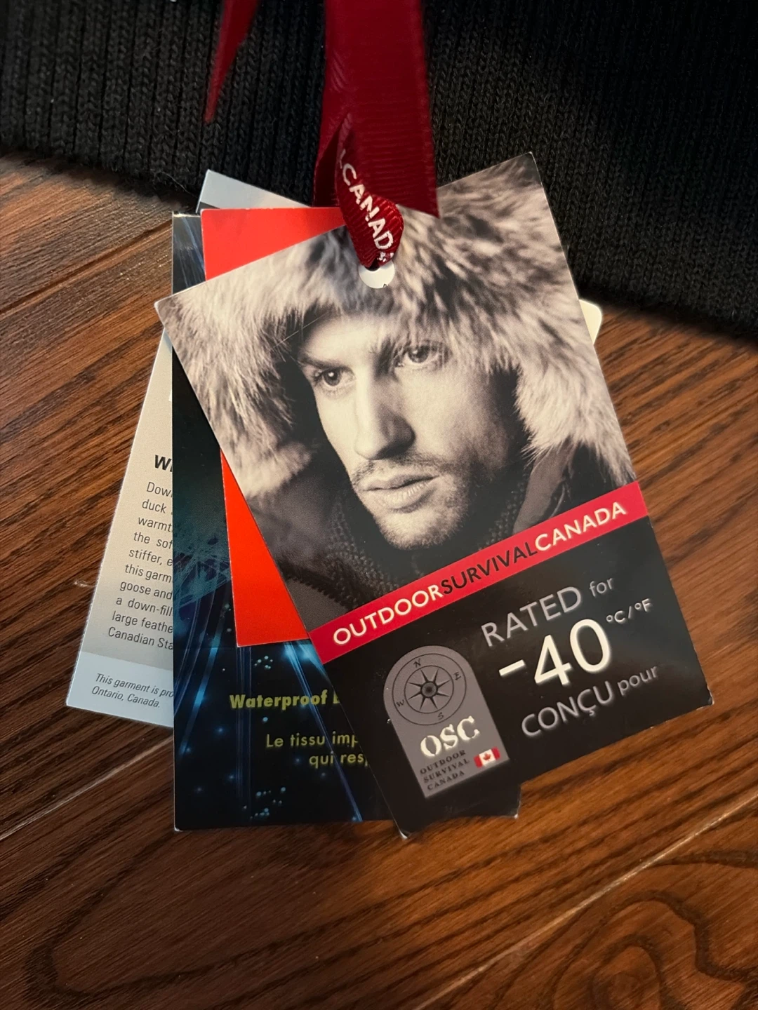 Outdoor Survival Canada Grey Bomber Jacket - photo 5