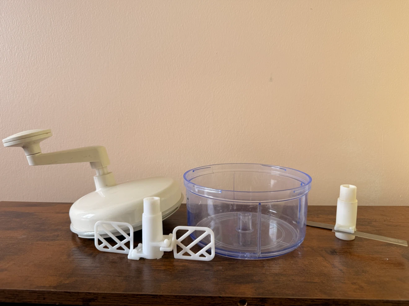 Manual Food Chopper with Crank - photo 2