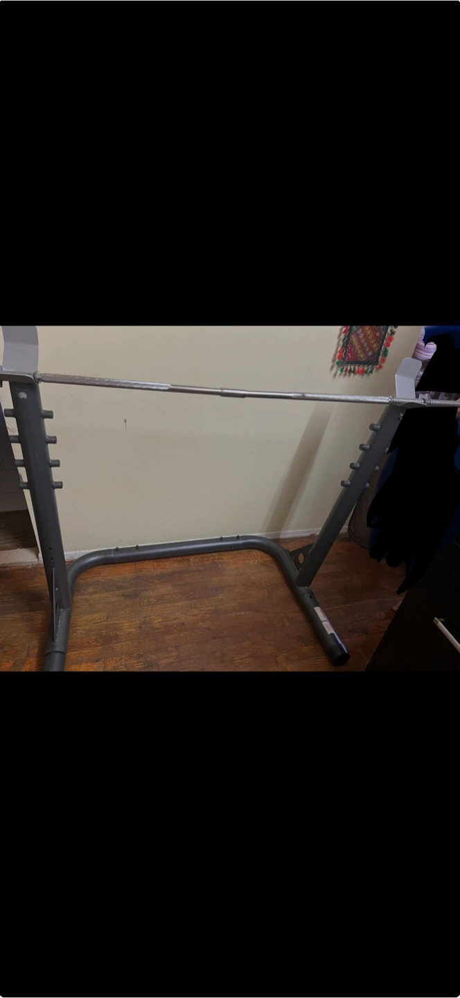 Adjustable Weight Squat Rack Stand
