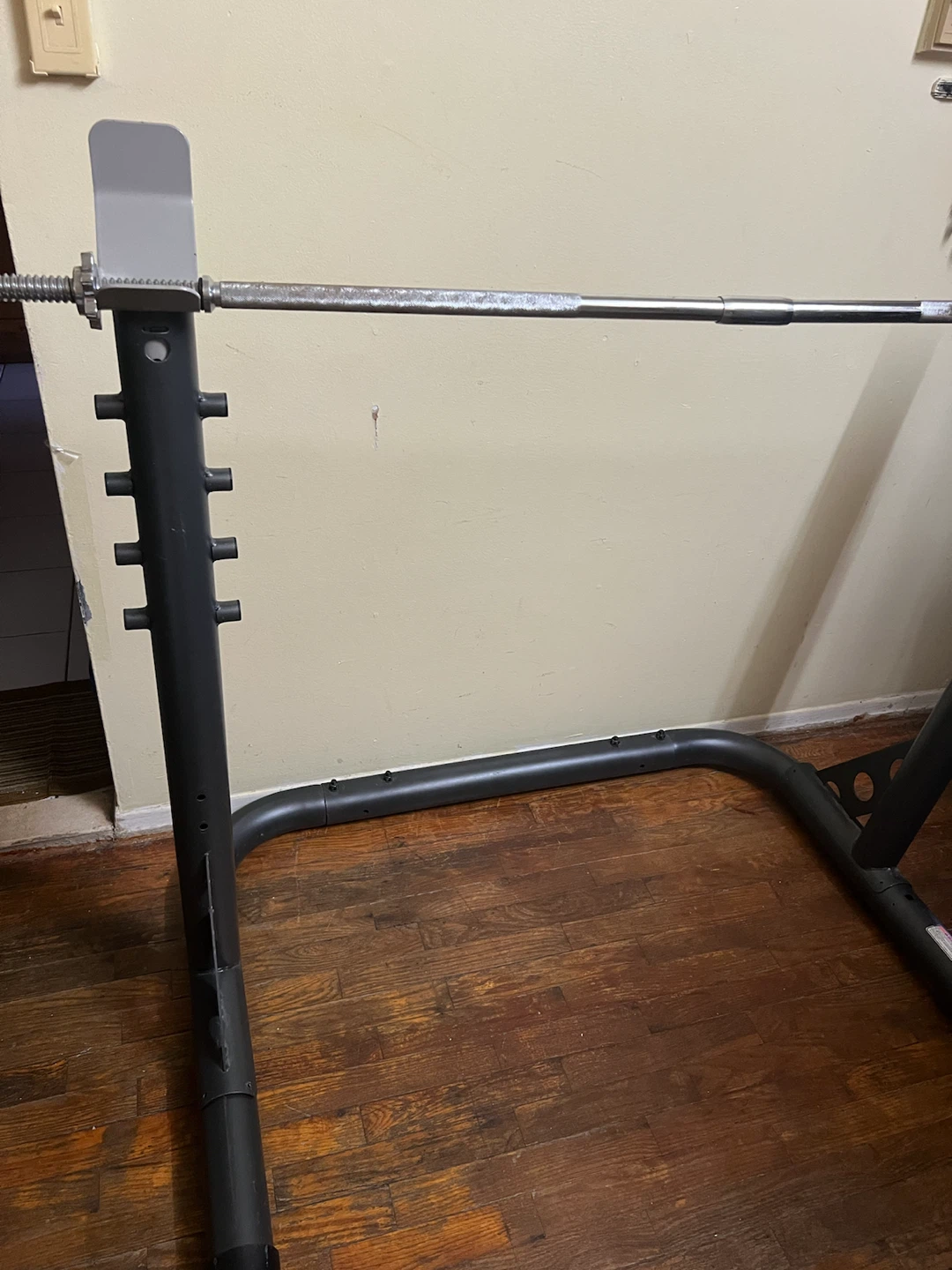 Adjustable Weight Squat Rack Stand - photo 2