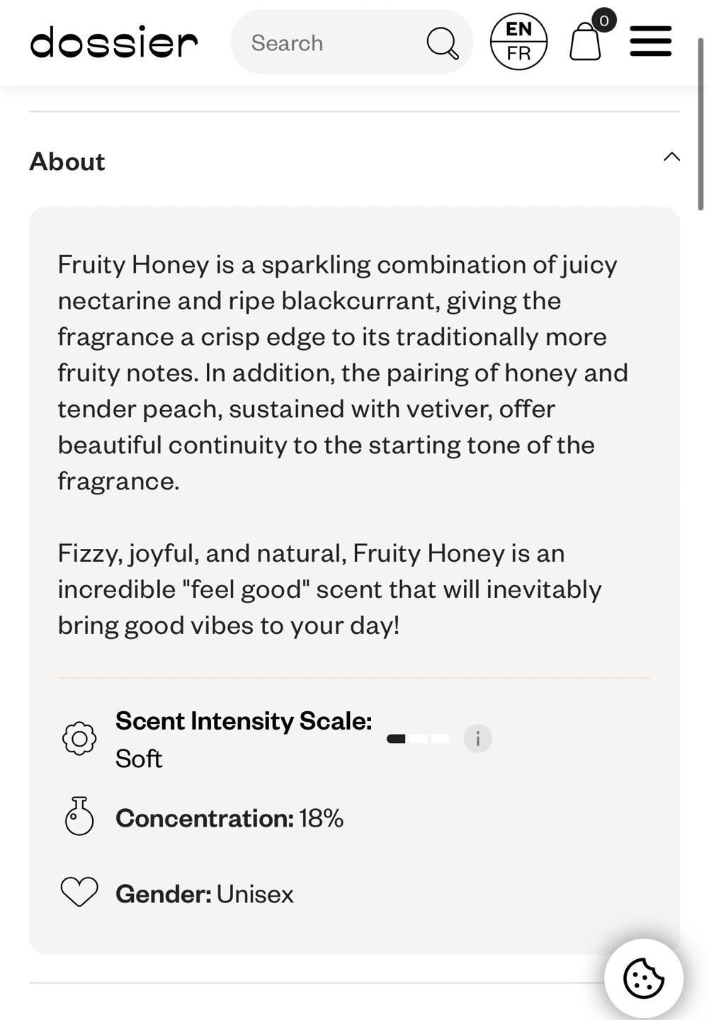 Dossier Fruity Honey Perfume - photo 4