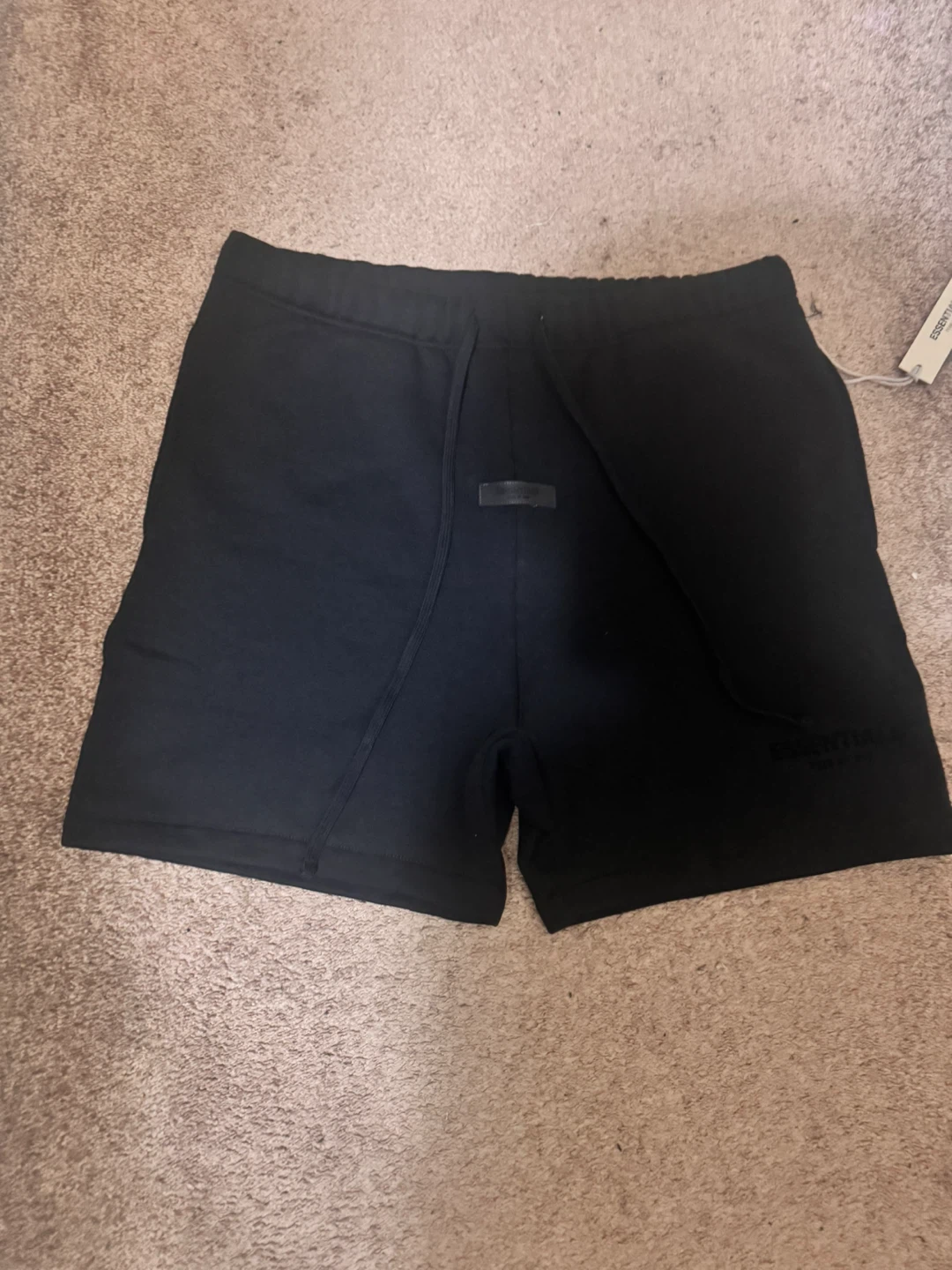 Black Fear of God Essentials Shorts - photo 2