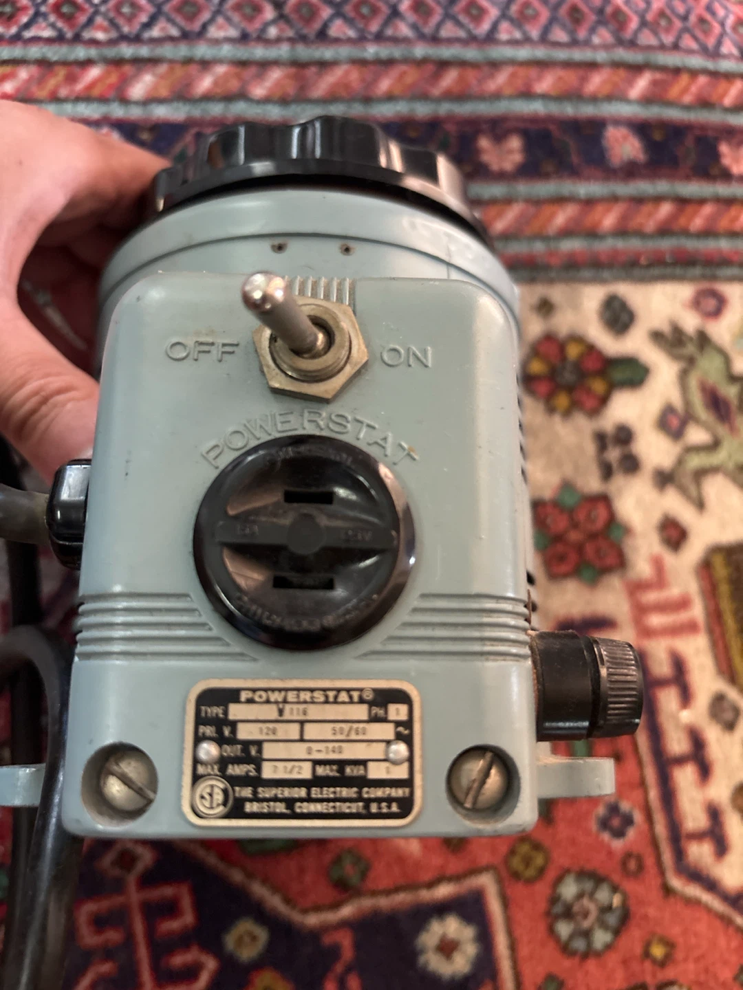 Superior Electric Powerstat Variable Transformer - photo 2
