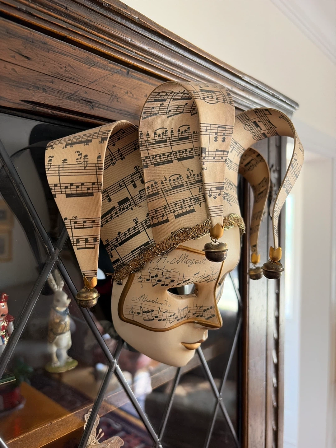 Decorative Musical Jester Wall Mask - photo 2