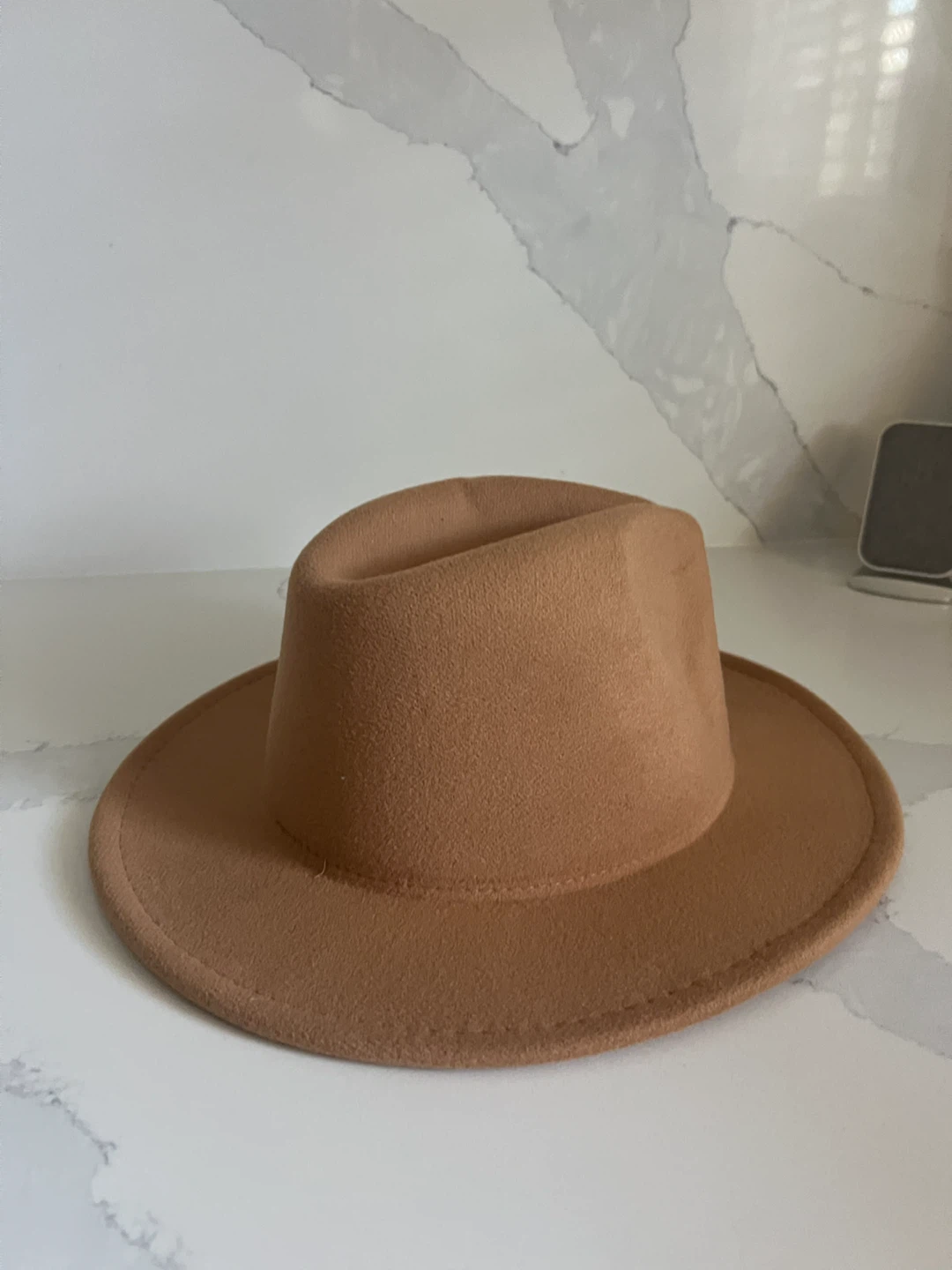 Camel Fedora Hat Unisex