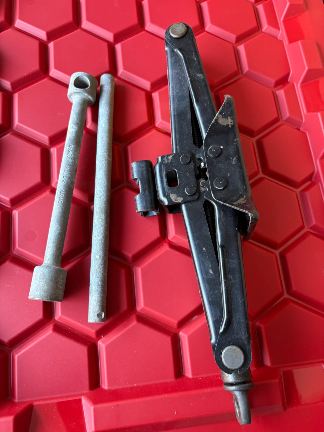 Toyota OEM Vehicle Scissor Jack and Lug Wrench