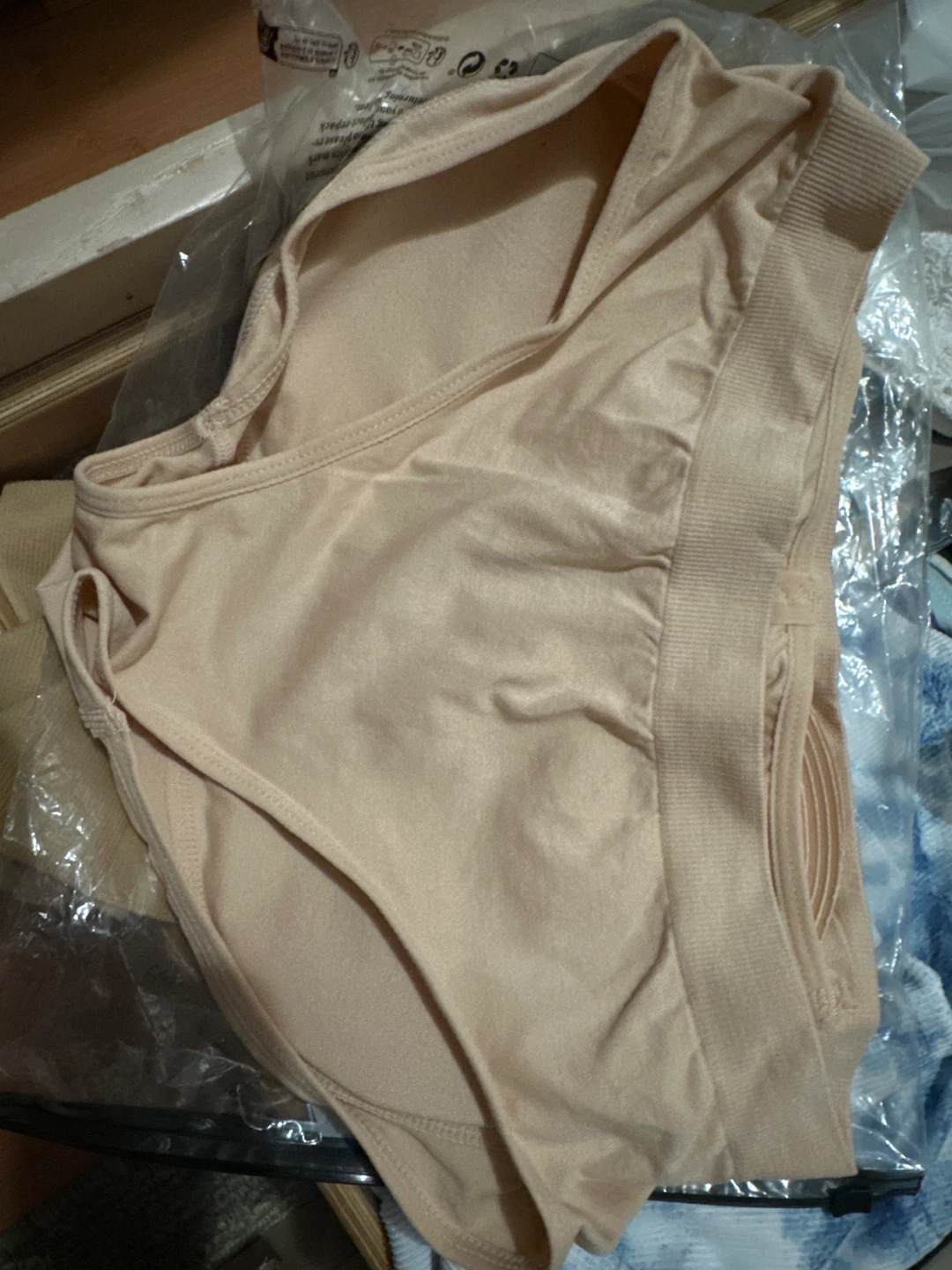 Nude Seamless Padded Underwear - Large - photo 2
