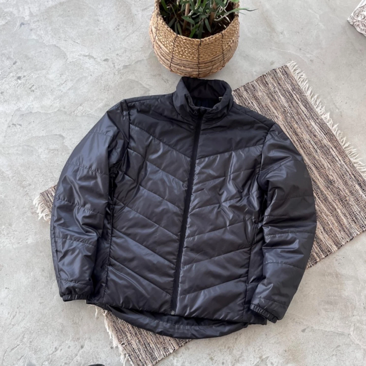Adidas Black Jacket Size M