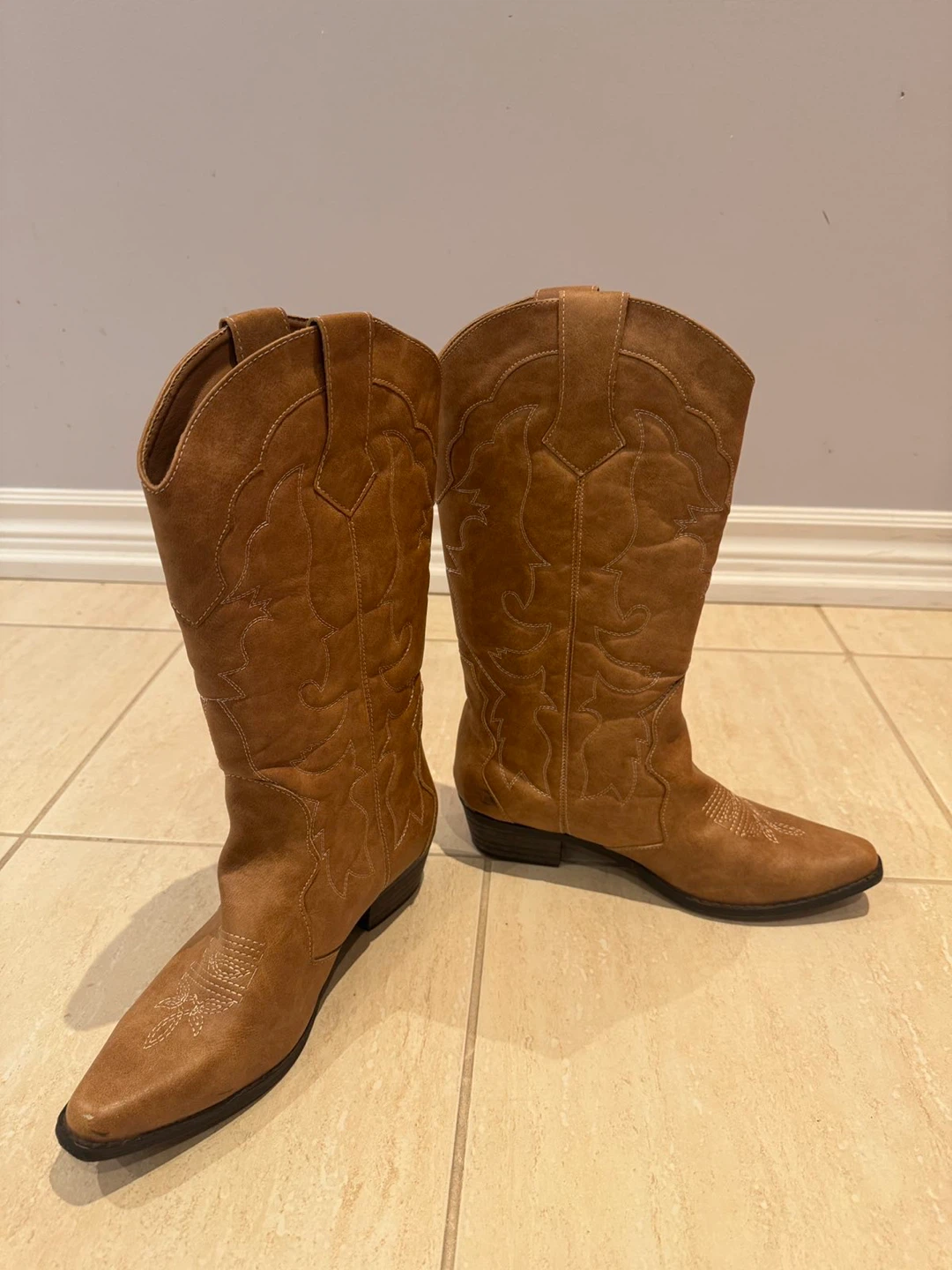 Brown Cowboy Boots - photo 4