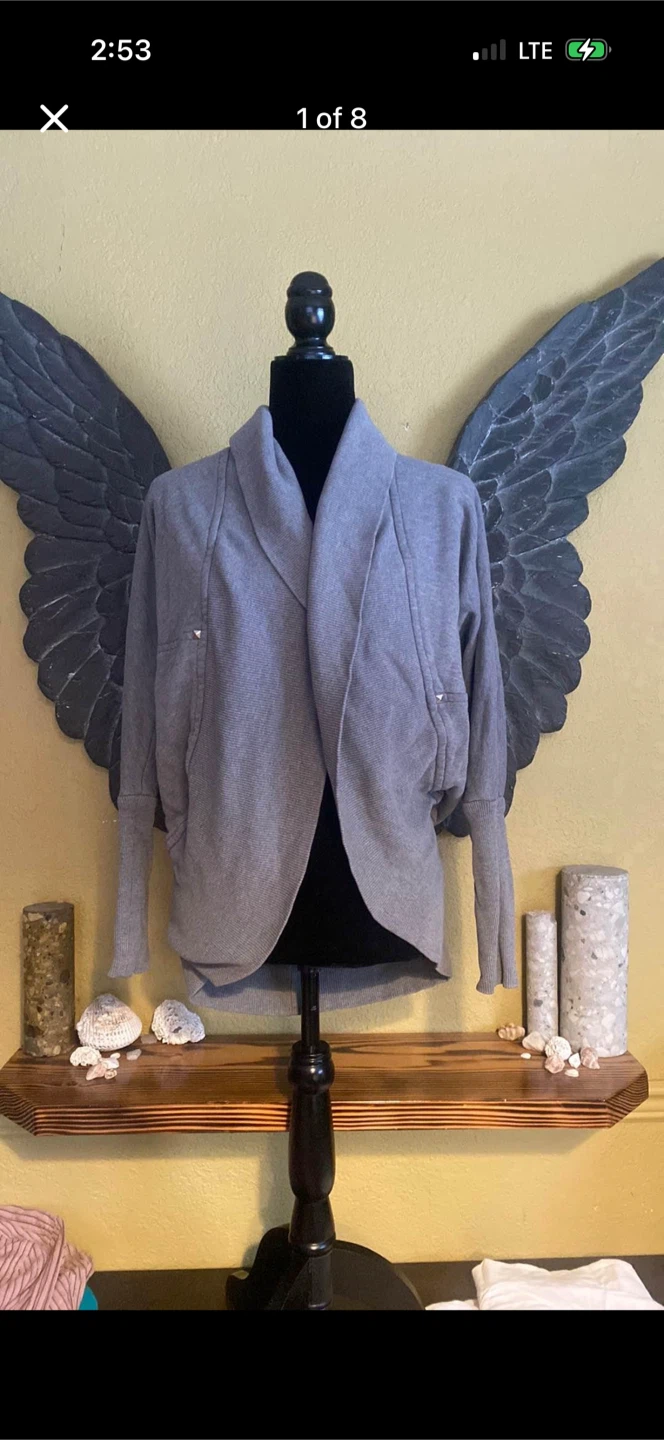 Wilfred Open Front Cardigan Sweater