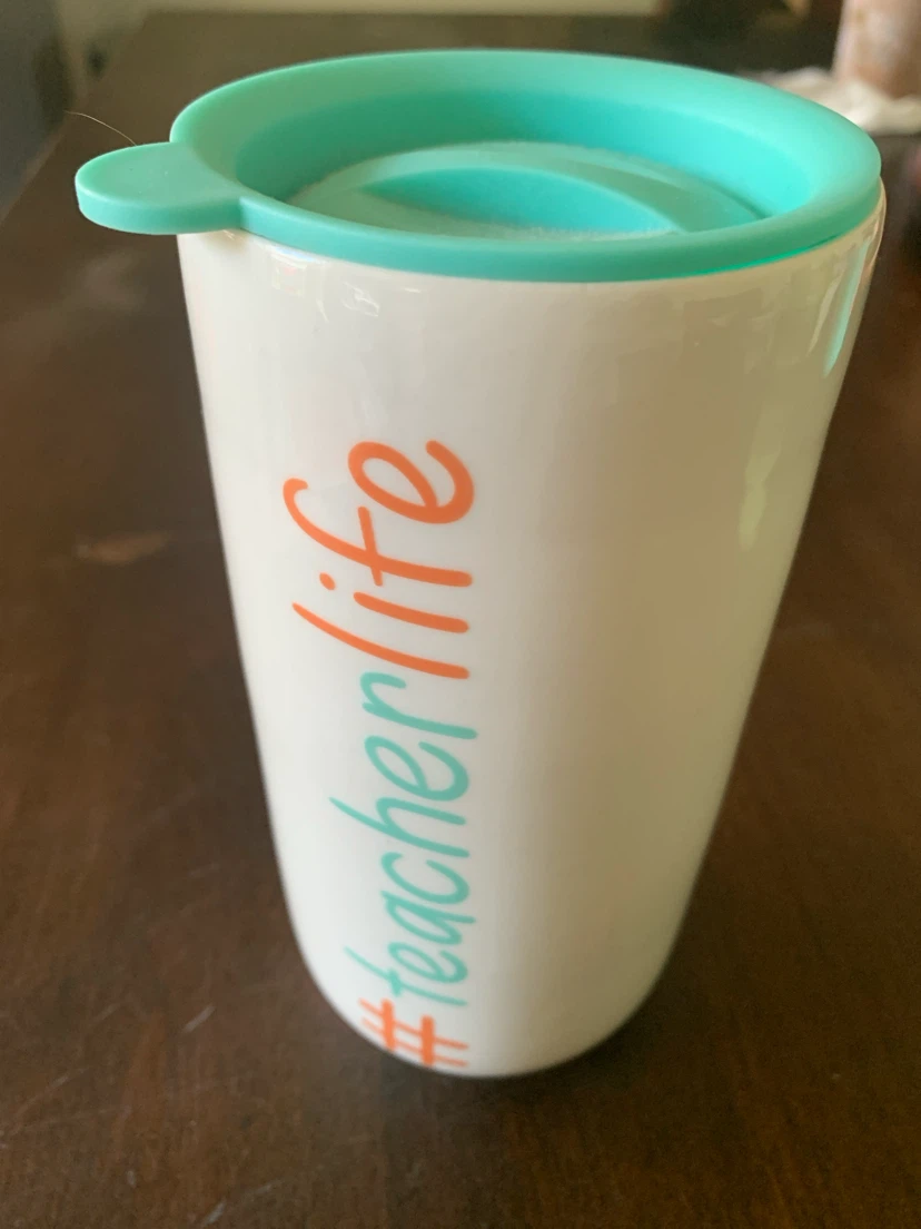 #teacherlife Ceramic Travel Mug