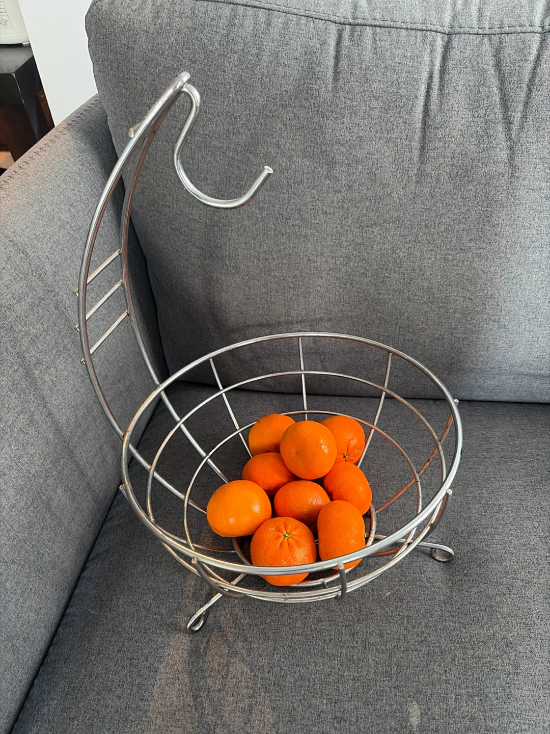 Metal Banana Tree Fruit Basket Stand