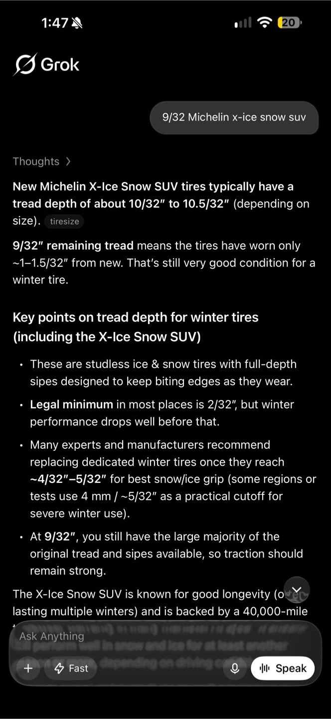 Michelin X-Ice SUV 245/ 60 R18 tires on rims. - photo 4