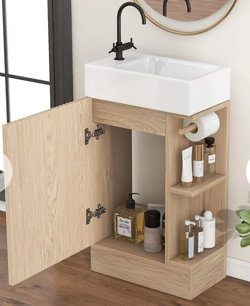 Small Bathroom Vanity with Sink