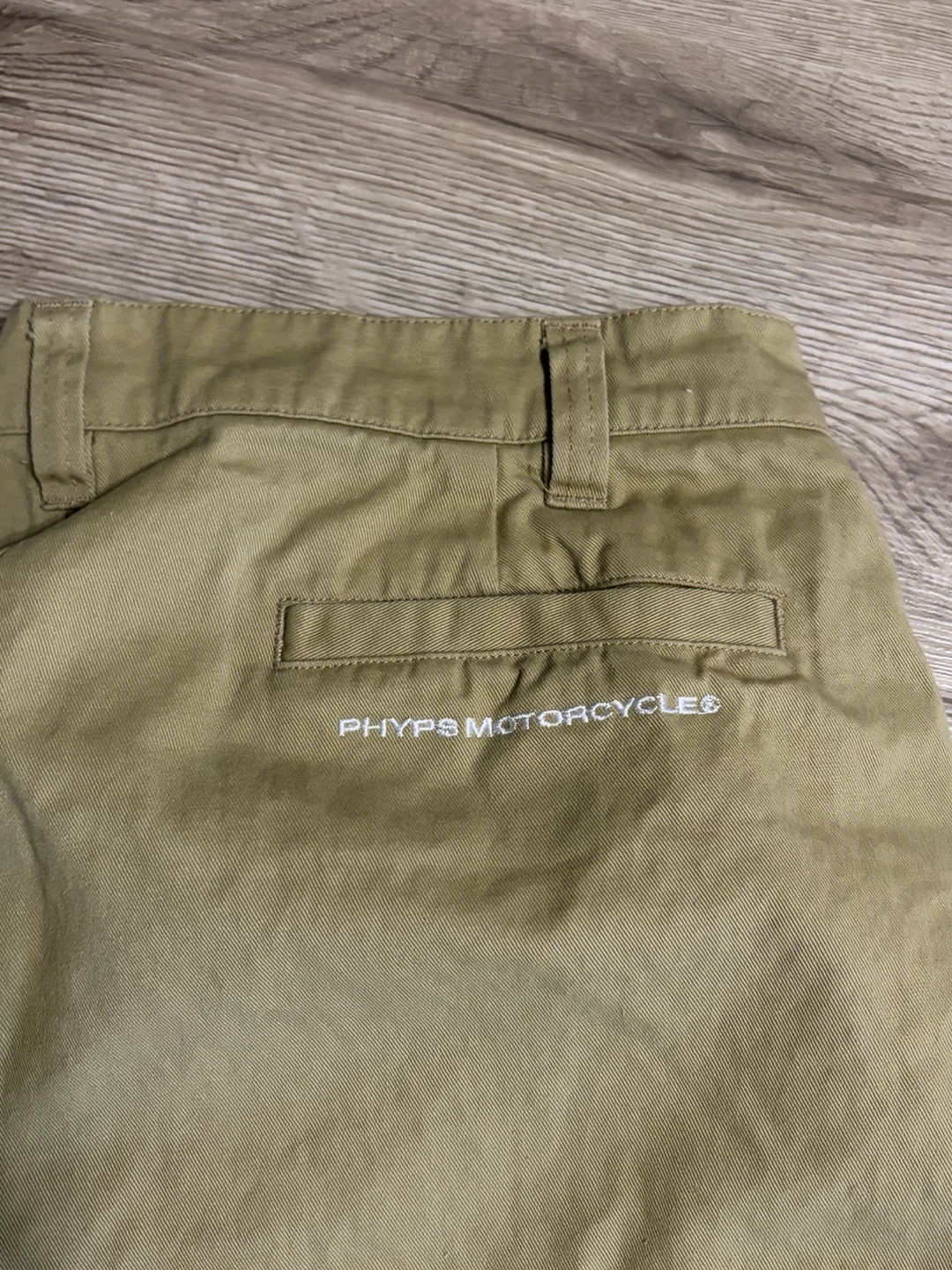 P.H.Y.P.S Motorcycles x Honda Embroidered Khaki Pants - photo 2