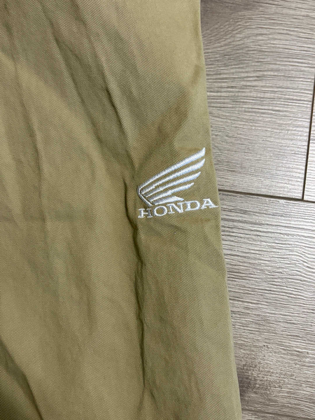 P.H.Y.P.S Motorcycles x Honda Embroidered Khaki Pants - photo 3
