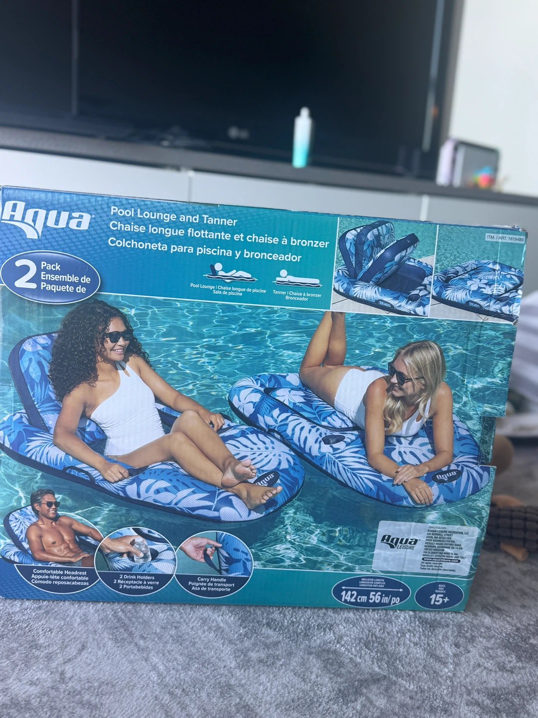 Aqua Pool Lounge and Tanner 2-Pack - photo 4