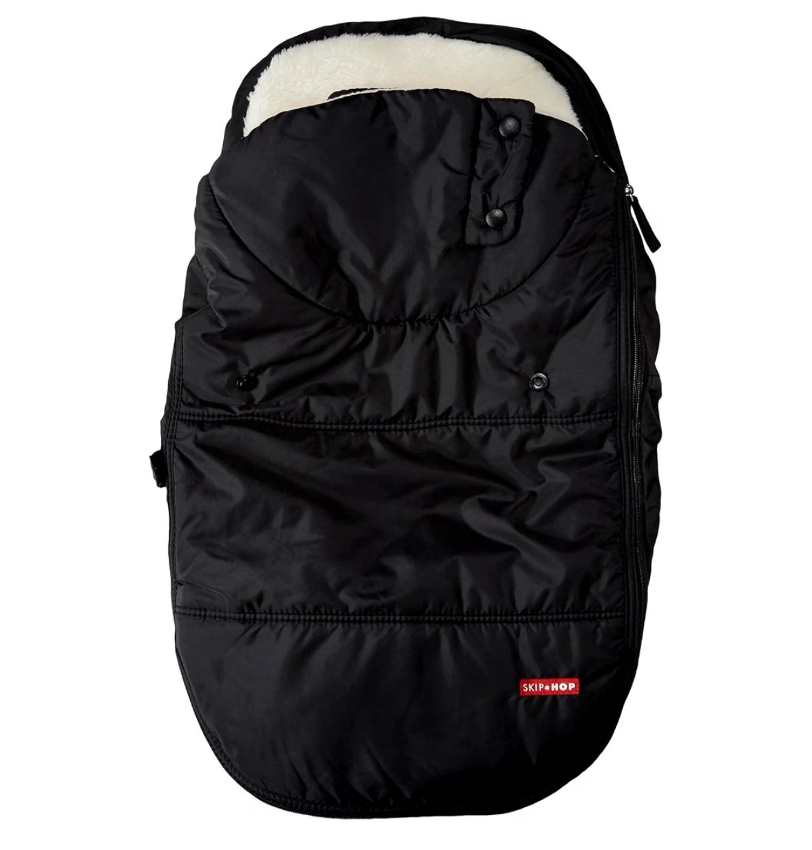Skip Hop Black Car Sear Stroller Footmuff