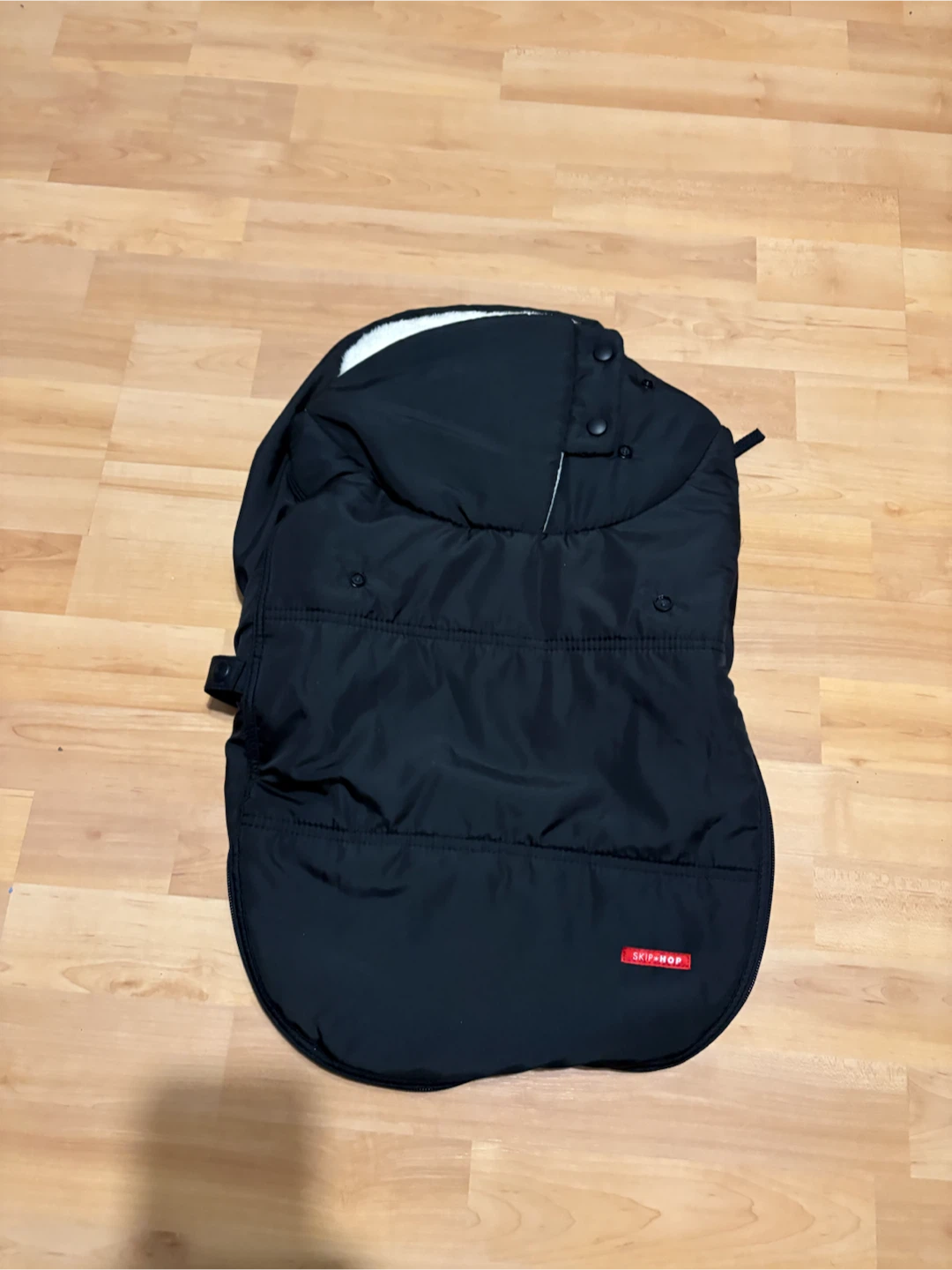 Skip Hop Black Car Sear Stroller Footmuff - photo 2