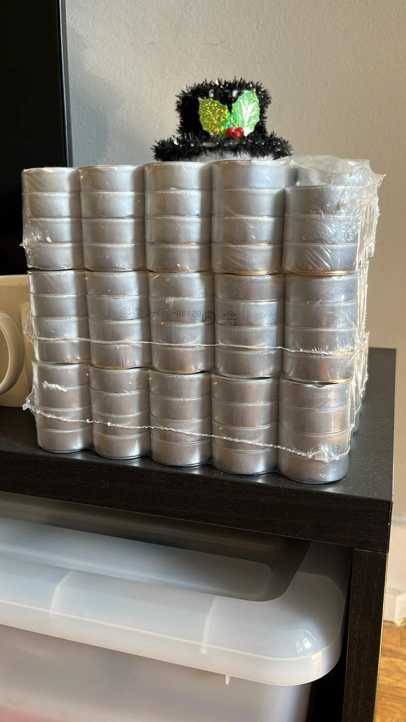 Set of Unscented Tea Light Candles - photo 2